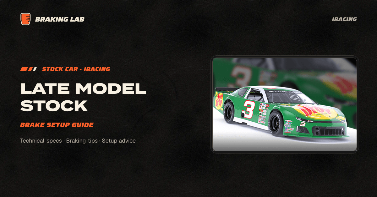 Late Model Stock Brake Setup Guide | Braking Lab